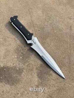 Handmade Leaf Spring Steel RE4 Krauser's Knife, Bowie knife, Tactical Knife 2