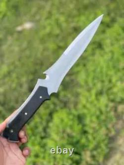 Handmade Leaf Spring Steel RE4 Krauser's Knife, Bowie knife, Tactical Knife 2