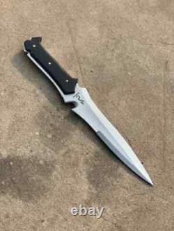 Handmade Leaf Spring Steel RE4 Krauser's Knife, Bowie knife, Tactical Knife 2