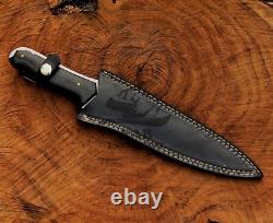 Handmade Leaf Spring Steel RE4 Krauser's Knife, Bowie knife, Tactical Knife USA