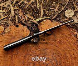 Handmade Leaf Spring Steel RE4 Krauser's Knife, Bowie knife, Tactical Knife USA