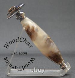 Handmade Pinecone & Resin Shaving Razor SEE VIDEO 1048