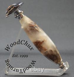 Handmade Pinecone & Resin Shaving Razor SEE VIDEO 1048 Handmade Pinecone & Resin Shaving Razor SEE VIDEO 1048