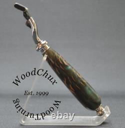 Handmade Pinecone & Resin Shaving Razor SEE VIDEO 1052