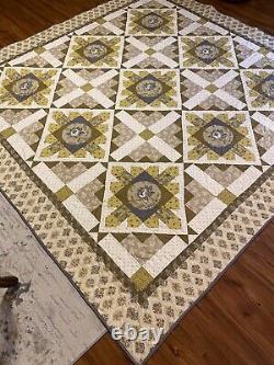 Handmade Queen quilt Made In USA