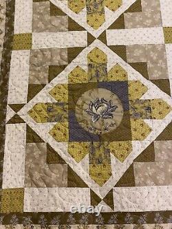 Handmade Queen quilt Made In USA