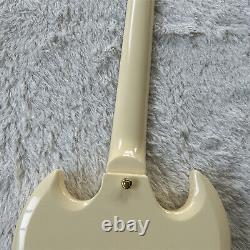 Handmade SG Cream Electric Guitar HHH Pickups USA Warehouse In Stock 6 String