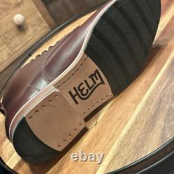 Helm Boots Hand Made in USA All Leather Zind Brown High Quality Mens Size 9D