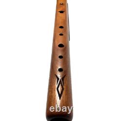 High Spirits Vintage 14 Native American Cedar Flute Key D Handmade USA
