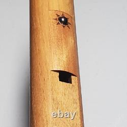 High Spirits Vintage 14 Native American Cedar Flute Key D Handmade USA