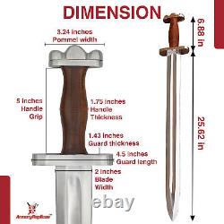 Historical Viking & Anglo-Saxon Damascus Steel Swords Collection New