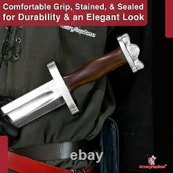 Historical Viking & Anglo-Saxon Damascus Steel Swords Collection New
