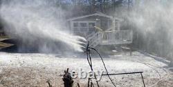 Home Snowmaker / Snow Gun- assembled and tested with 4 Kleen-Rite nozzles