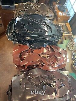 Horween Shell Cordovan Leather Scrap 3lbs Box Various Colors