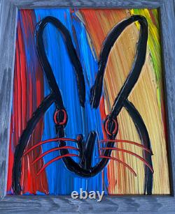 Hunt Slonem Bunnys Framed