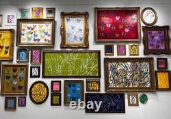 Hunt Slonem Bunnys Framed