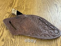 Hunting Knife/EDC Custom Handmade Hand Forged 5160 Steel Blade