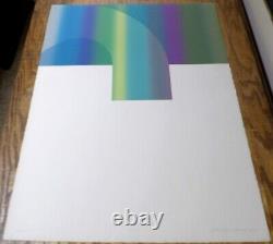 Juergen Strunck BOROL V LIMITED EDITION COLOR LITHOGRAPH 1969 OP ART