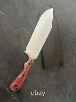 K/6 Pack Knife, Hand made knife usa made fixed blade hunting