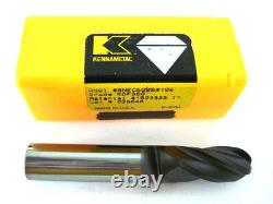 Kennametal Carbide Diamond-Coated Ball End Mill 1/2 4FL 1523323