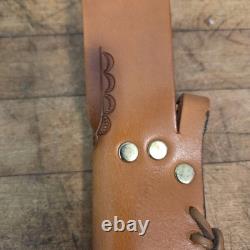 Knightedge stag handle fixed blade knife