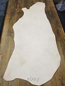 LARGE 7-8 OZ HIDE VEGETABLE TANNED LEATHER VEG TAN CRAFT Tooling SIDE 2.83.2MM