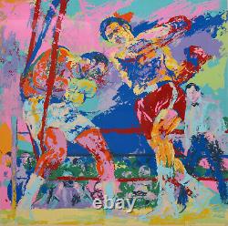 LEROY NEIMAN-NY/IL Realist-Hand Signed LIM. ED -Frazier vs. Foreman 1973