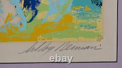 LEROY NEIMAN-NY/IL Realist-Hand Signed LIM. ED -Frazier vs. Foreman 1973