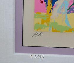 LEROY NEIMAN-NY/IL Realist-Hand Signed LIM. ED -Frazier vs. Foreman 1973