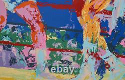 LEROY NEIMAN-NY/IL Realist-Hand Signed LIM. ED -Frazier vs. Foreman 1973