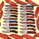 Lot Of 20 Handmade Damascus Steel Hunting Skinner Knife Edc Usa's Duty Paid