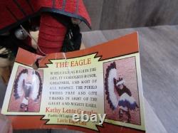 Laguna Of Pueblo Eagle Motion Dancer Kachina SIGNED Artist Kathy Lente Gonzales