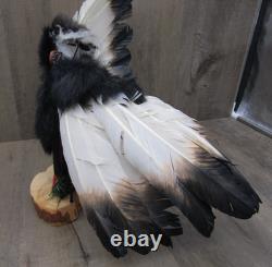 Laguna Of Pueblo Eagle Motion Dancer Kachina SIGNED Artist Kathy Lente Gonzales