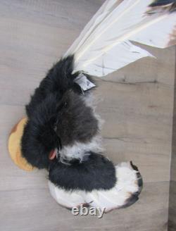 Laguna Of Pueblo Eagle Motion Dancer Kachina SIGNED Artist Kathy Lente Gonzales