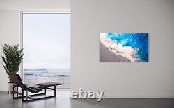 Large Original Fine Art Beach Water Ocean Nautical Painting Tara Baden Signed