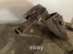 Leather Tool Belt Gardening Carpenter Pouch Bag Hand Made In The USA