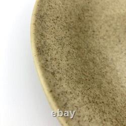 Lindt Stymeist Craftworks Sand 8 1/8 Salad Plates (6) Stoneware Japan
