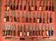Lot Of 20 Pc Custom Handmade Damascus Steel 6 Camping & Hunting Knives From Usa