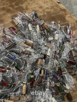 Lot of 30 Custom Handmade Damascus Steel 6 Camping & Hunting Knives From USA Lot of 30 Custom Handmade Damascus Steel 6 Camping & Hunting Knives From USA