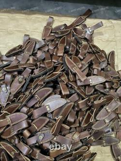 Lot of 30 Custom Handmade Damascus Steel 6 Camping & Hunting Knives From USA