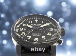 Lum-Tec Combat B65 Chronograph watch, 2-year warranty, USA Made, 2 straps, 43mm