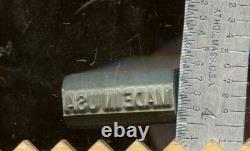MADE IN USA hand stamp steel stamp 3/32 ch