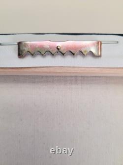 MONA VIVAR 12x12 Abstract Expressionist Original Cow Skull Painting Canvas