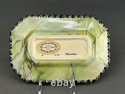 MacKenzie-Childs MACLACHLAN 8 Octagonal Salad Plate 1st Ed 1990 MINT