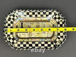 MacKenzie-Childs MACLACHLAN 8 Octagonal Salad Plate 1st Ed 1990 MINT