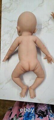 Made in USA 16 Full Body Silicone Baby Girl Doll Charlie