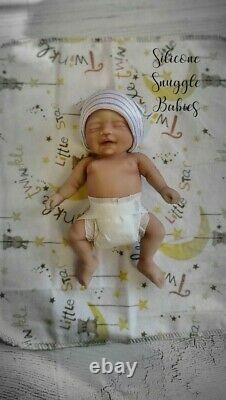 Made in USA 7 Micro Preemie Full Body Silicone Baby Girl Doll Madison