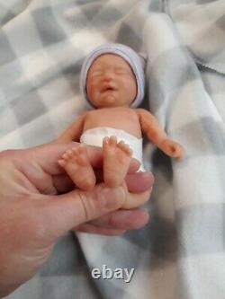 Made in USA 7 Micro Preemie Full Body Silicone Baby Girl Doll Madison