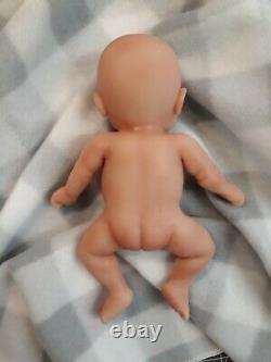 Made in USA 7 Micro Preemie Full Body Silicone Baby Girl Doll Madison