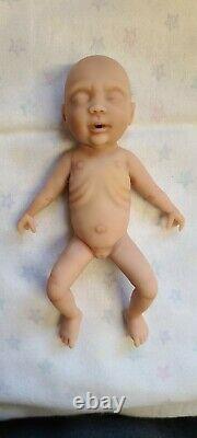 Made in USA 7 Micro Preemie Full Body Silicone Baby Girl Doll Penelope